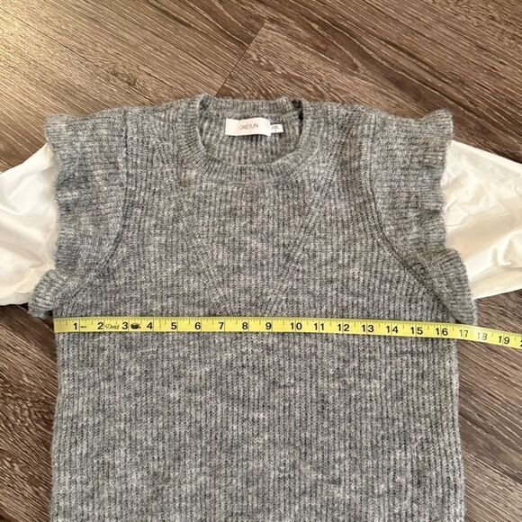Greylin Adela Twoffer Vest Sweater Top - Picture 7 of 9